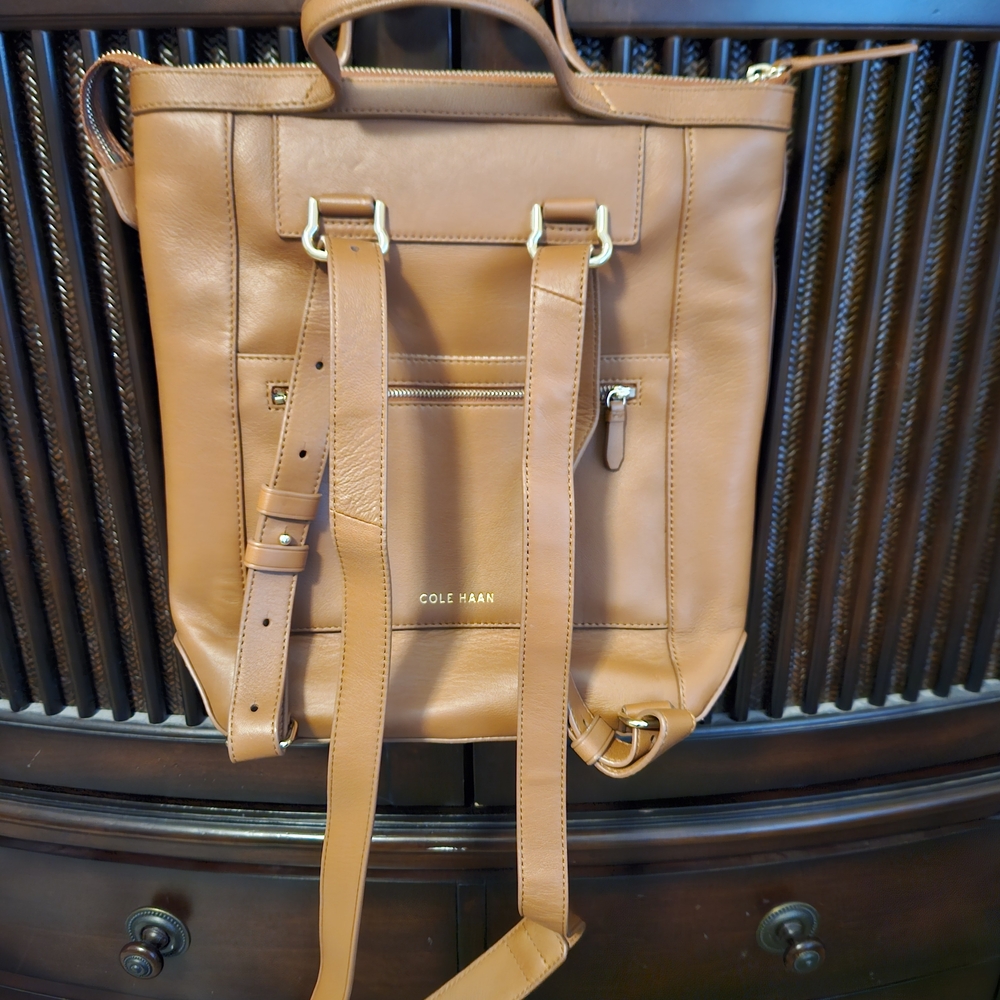 Cole Haan Grand Ambition Convertible Woven Lux Bag - Picture 3 of 8